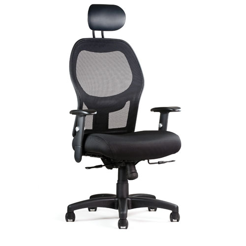 Black Neutral Posture Task Chair